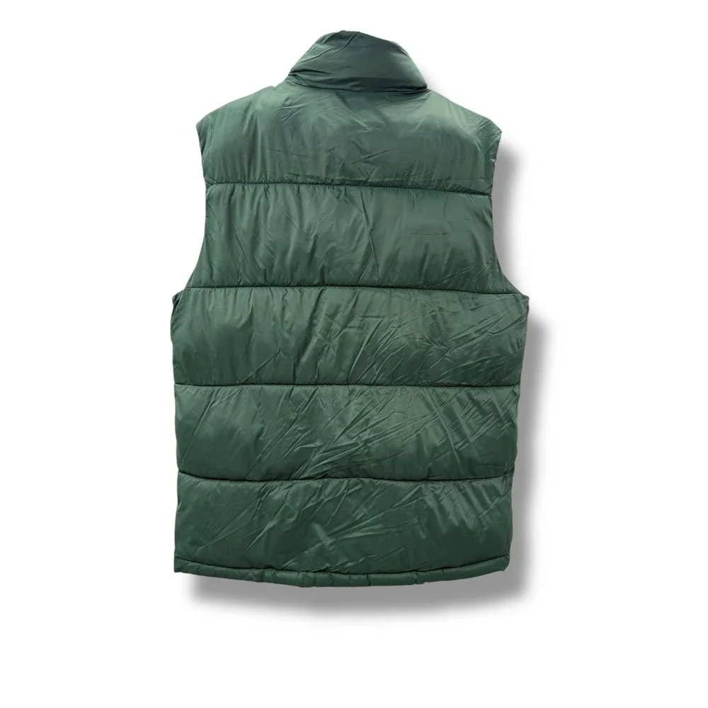 Old‎ Navy Puffer Vest Women's Medium Green Sleeveless Outdoor Casual Layered